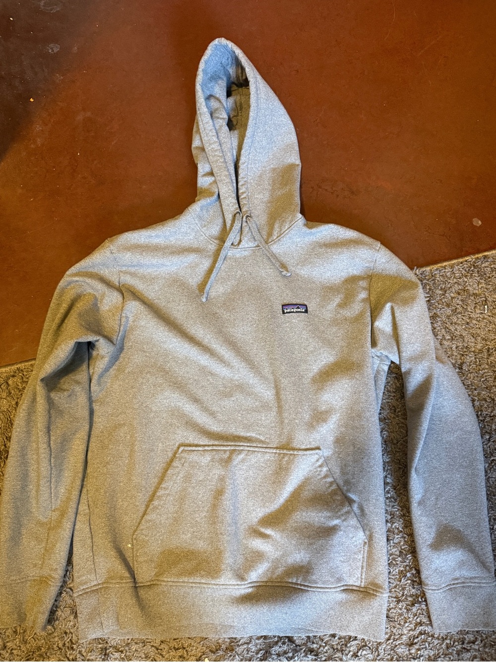 Patagonia Men's Hooded Sweatshirt - Light Gray